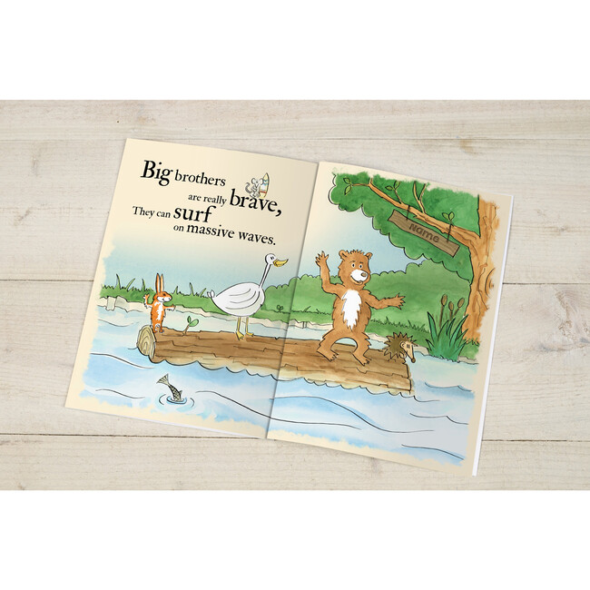 Big Brothers are Great Personalized Book, Hardback - Books - 6