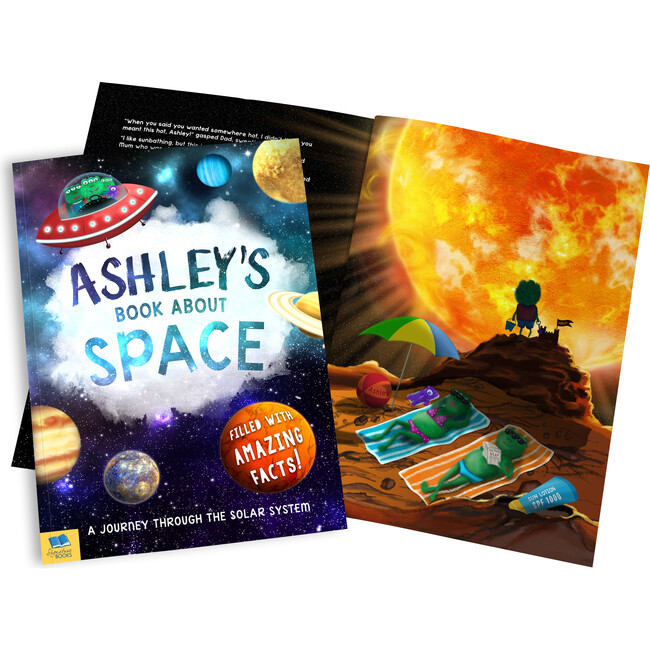 My Personalized Book About Space, Hardback - Books - 4