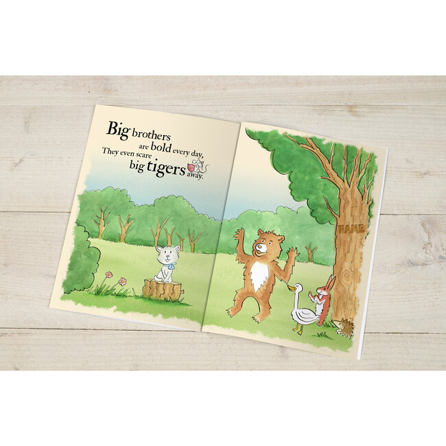 Big Brothers are Great Personalized Book, Hardback - Books - 8