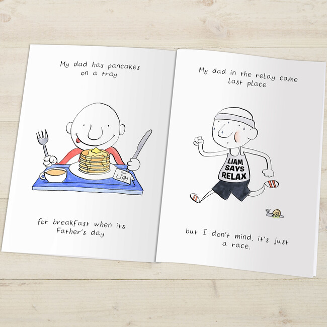 Personalized My Dad Book, Hardback - Books - 9