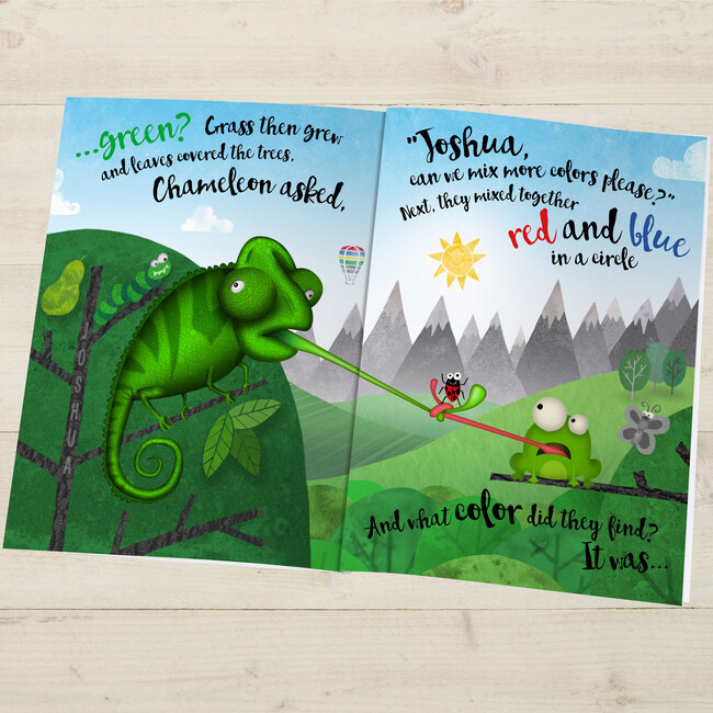 Discover a World of Color Personalized Book, Hardback - Books - 6