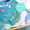 Personalized Mermaid Coloring Book - Books - 2