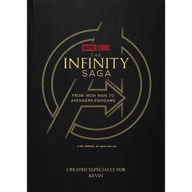 Personalized Marvel Infinity Saga Collection Storybook Deluxe