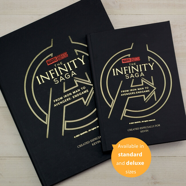Personalized Marvel Infinity Saga Collection Storybook Deluxe - Books - 3
