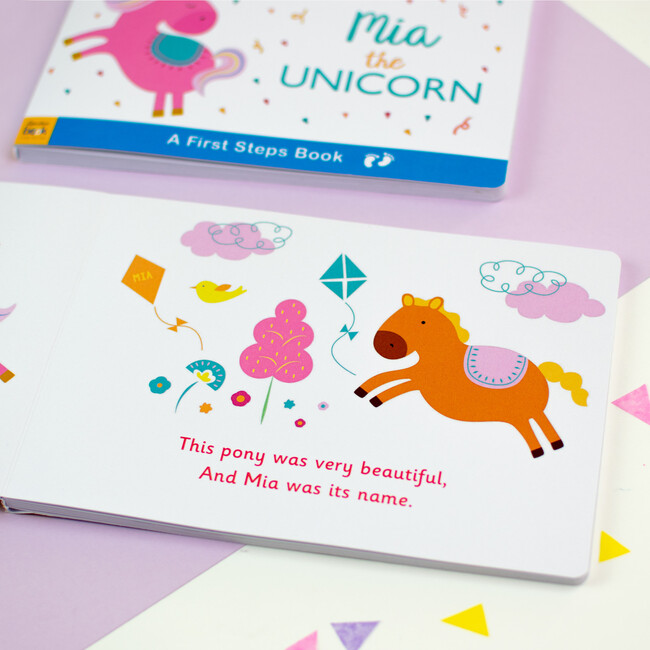 Personalized Unicorn Board Book - Books - 3