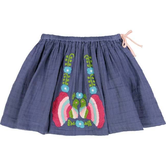 Adeline Skirt, Navy - Skirts - 1