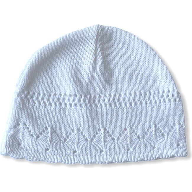 Knitted 3-Piece Set, White with Bow - Mixed Apparel Set - 5