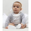Knit Cardigan and Bloomer Set, Grey - Mixed Apparel Set - 3
