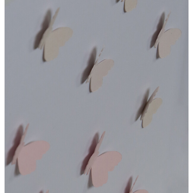 Butterfly Pink Dreams, Framed Applique Wall Art