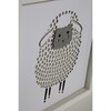 One Sheep, Two Sheep.. Sleep, Counting Sheep Duo Framed Applique Wall Art - Art - 3