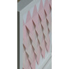 Pink Dreams,  Rhombus Framed Applique Wall Art - Art - 4
