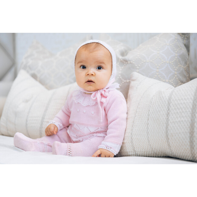 Knitted 3-Piece Set, Pink - Mixed Apparel Set - 5