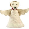 Dog Angel Holiday Tree Topper, White - Tree Toppers - 1 - thumbnail