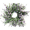 Spring Wreath, Pink Wild Flower - Wreaths - 1 - thumbnail