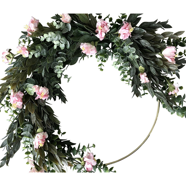 Spring Hoop Wreath, Bohemian - Wreaths - 2