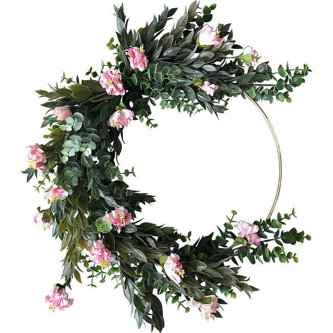 Spring Hoop Wreath, Bohemian - Wreaths - 3