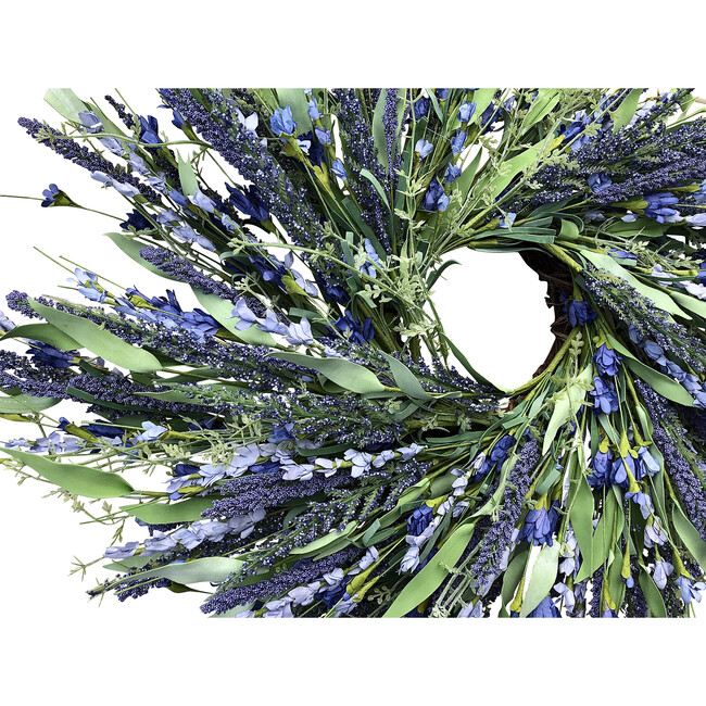 Spring Wreath, Lavender Wild Flower - Wreaths - 4