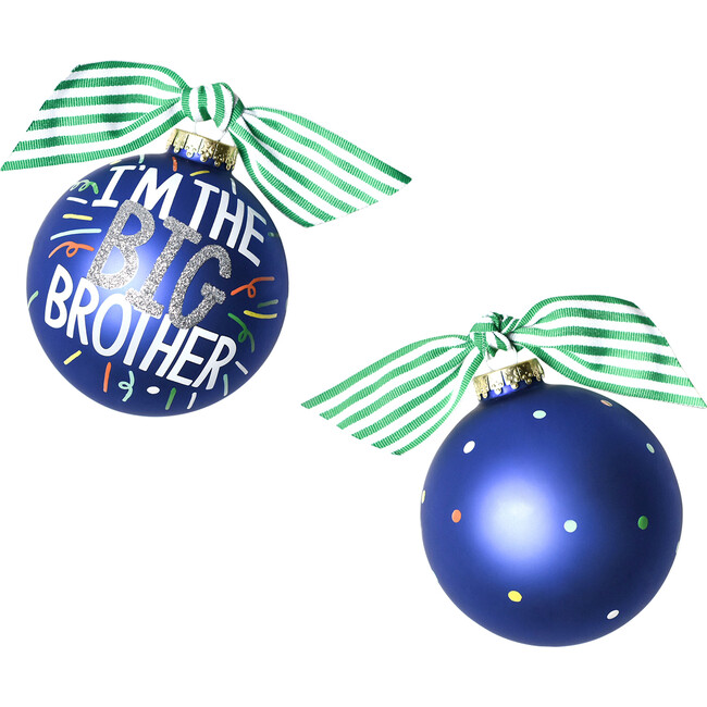 Big Brother Popper Glass Ornament - Ornaments - 1