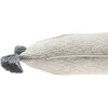 Little Oasis Knitted Cushion, Natural/Grey - Decorative Pillows - 4