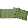 Cotton Table Runner, Green Ginkgo - Tabletop Decor - 1 - thumbnail