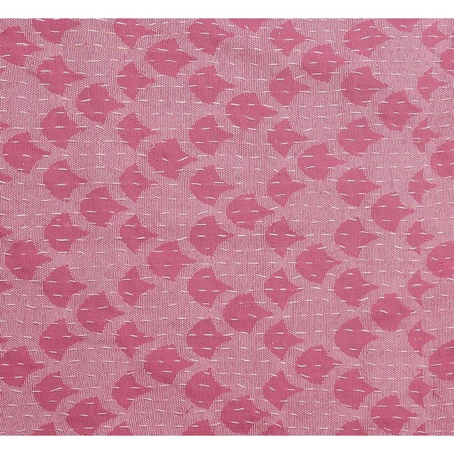 Cotton Table Runner, Pink Ginkgo - Tabletop Decor - 3