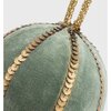 Large Velvet Sequin Ball , Moss Green - Accents - 2