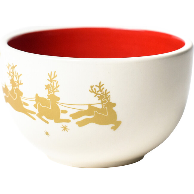 Vintage Christmas Village Bowl - Accents - 3