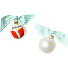 Bookworm Glass Ornament - Ornaments - 1 - thumbnail