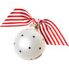 Baseball And Bat Glass Ornament - Ornaments - 3