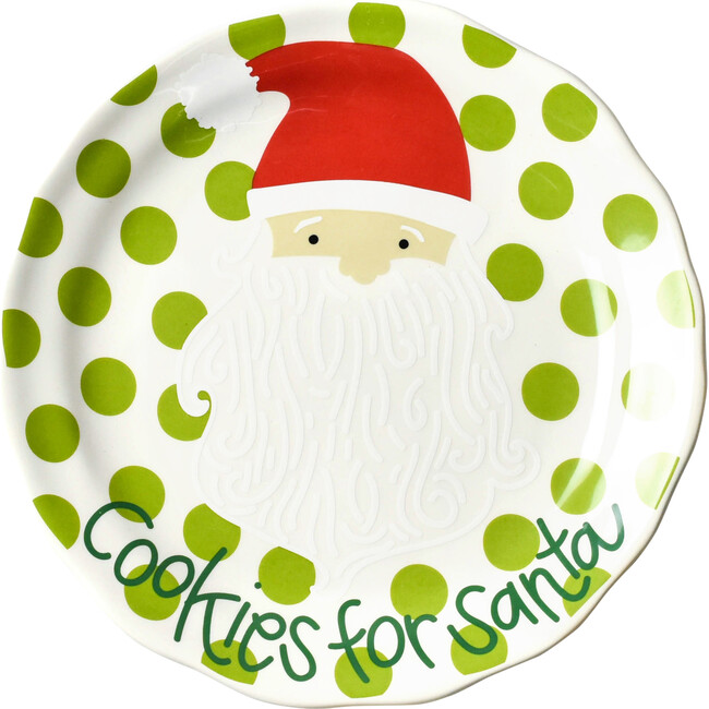 Cookies For Santa Plate, Green Dot - Tabletop - 1