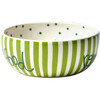 Reindeer Food Bowl, Green Stripe - Tabletop - 4