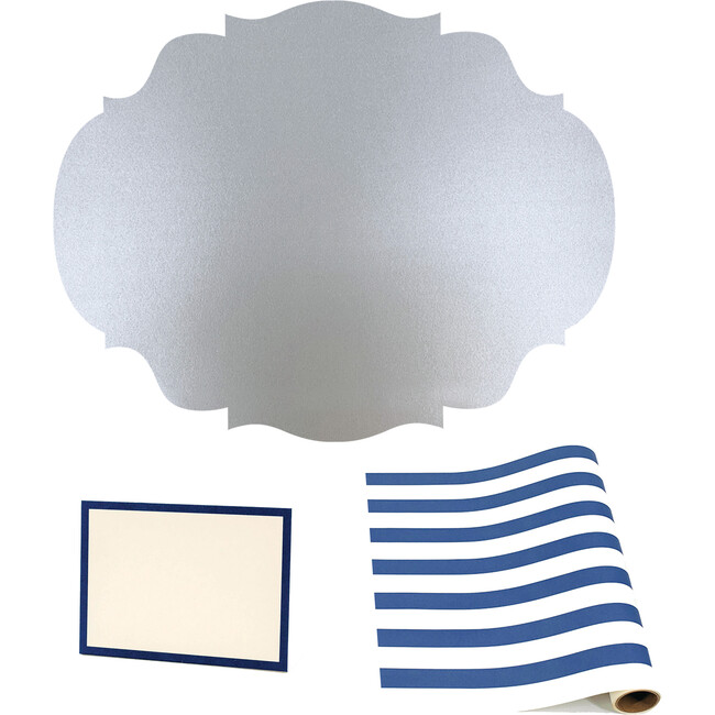 Navy Stripe Tablescape Bundle - Party - 1