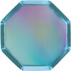 Holographic Blue Side Plates - Tableware - 1 - thumbnail