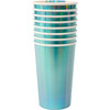 Holographic Blue Highball Cups - Drinkware - 2