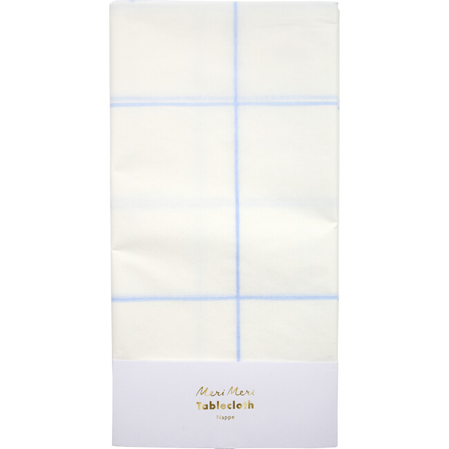 Blue Grid Table Cloth - Tabletop - 1