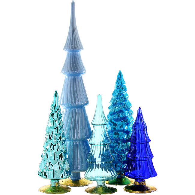 Hue Tree Set of 5, Blue - Accents - 1