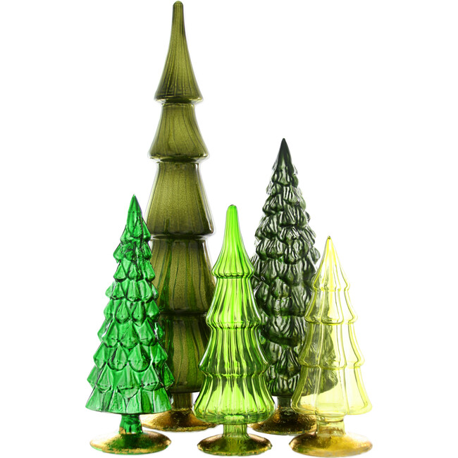Hue Tree Set of 5, Green - Accents - 1