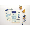 2 Sheets of Hanukkah Gifting Stickers, Blue - Paper Goods - 2