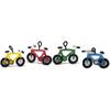 Beaded Bicycle Ornament, Red - Ornaments - 2