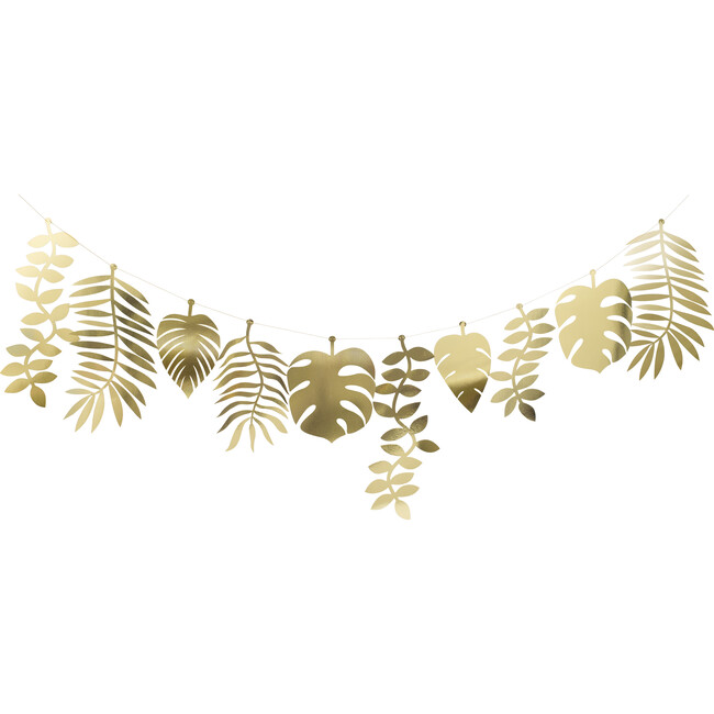 Gold Foliage Large Garland - Decorations - 1