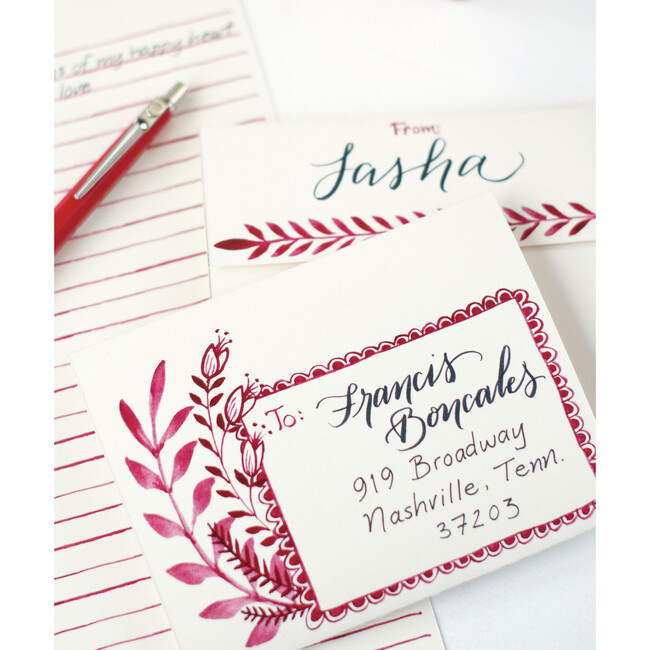 Love Letter Fold Note, Pack of 6 - Paper Goods - 3