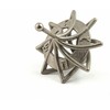 3D-Printed Twisted Caged Dreidel, Nickel - Accents - 2