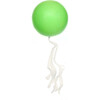 Solid Jumbo Balloon with White Streamer Tassel Kit, Lime - Party - 1 - thumbnail