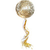 Confetti Balloon with Gold Streamer Tassel Kit, Gold - Party - 1 - thumbnail