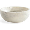 Simple Large Marble Bowl, White - Tableware - 1 - thumbnail