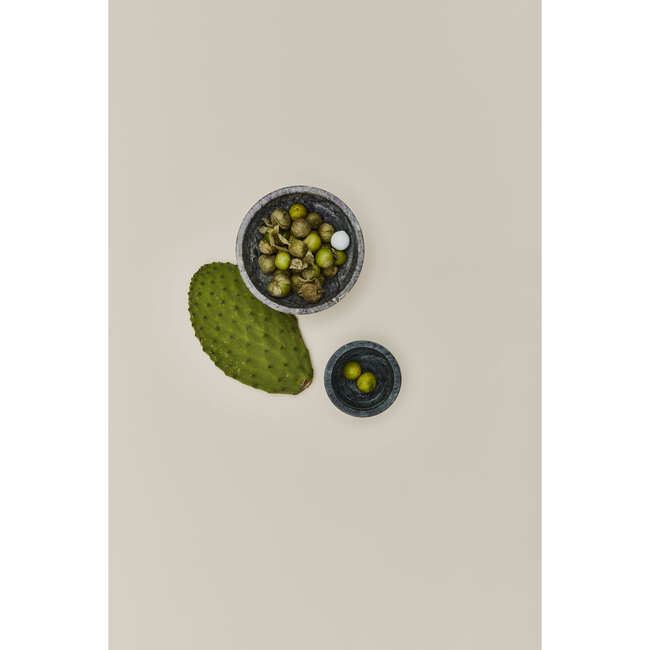 Simple Medium Marble Bowl, Green