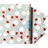 Ho Ho Santa Gift Wrapping Paper, 3 Sheets - Paper Goods - 1 - thumbnail