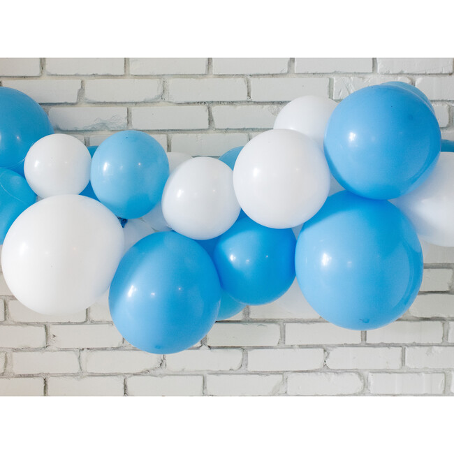 Balloon Garland Kit, Classic Blue and White - Decorations - 3