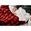 Flannel Weighted Sherpa Throw - Blankets - 6