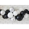 Balloon Garland Kit, Black and Silver - Party - 3